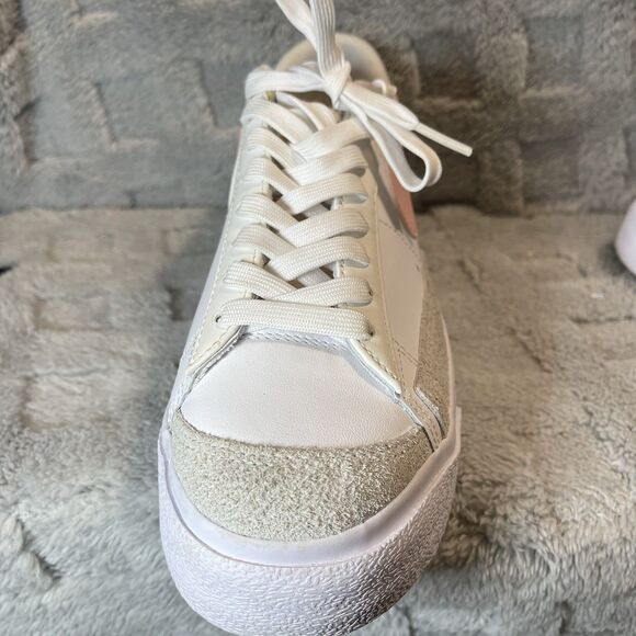 Nike Blazer Platform Low Sneaker Athletic White Pink Glaze Womens Size 7.5 - Picture 3 of 14